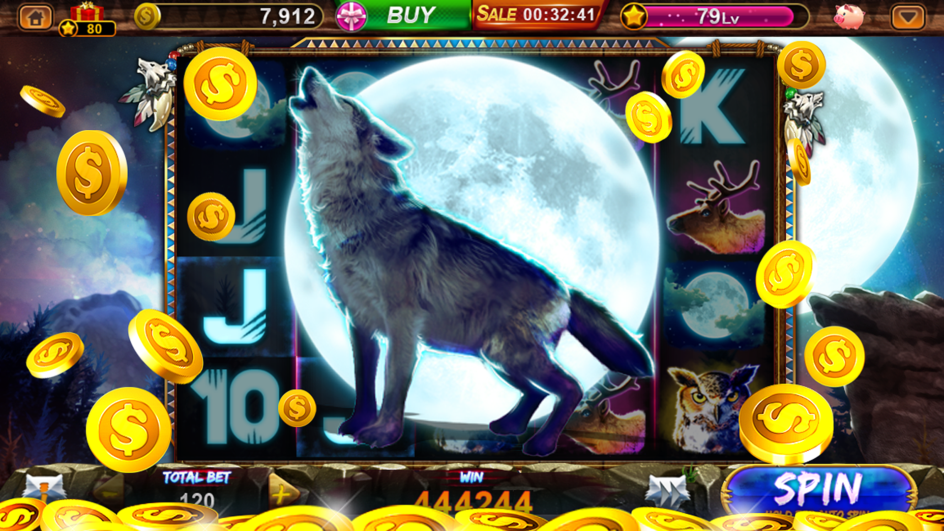 Giao diện game độc quyền Vip79